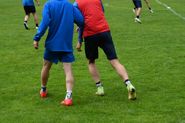 Fototapeta premium giocatori calcio 