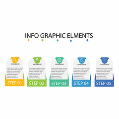 graphic, infographic, 5, template, symbol, chart, diagram, graph, info, information, option, presentation, statistic, step, website, simple, web, abstract, business, element, modern, banner, concept, 