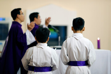 Faith and religion. Catholic church.