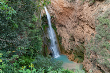Cascaca in Apoala Oaxaca, blue water