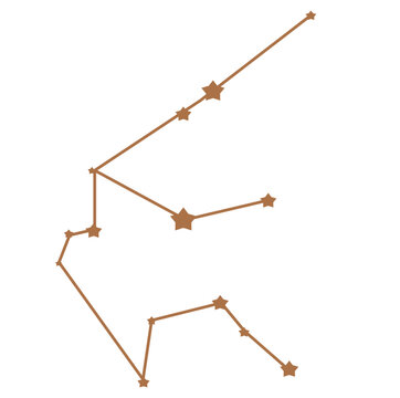Sky constellation aquarius element