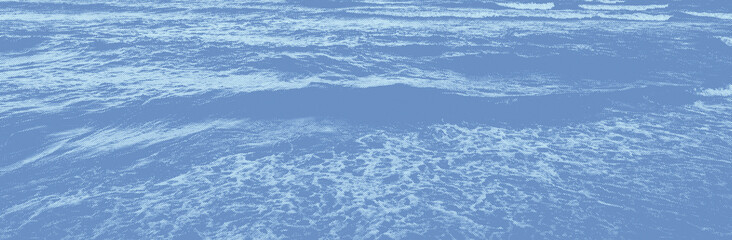 half tone blue ocean texture