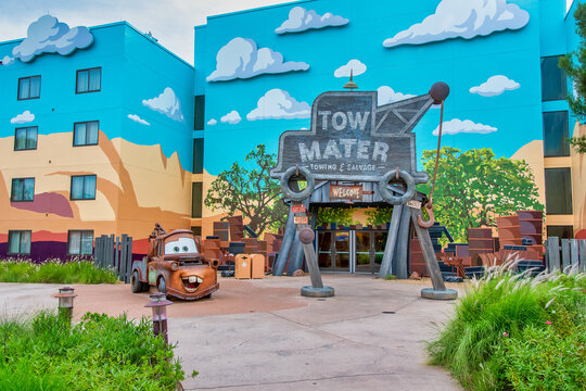 Views Of The Character Theming At Disney`s Art Of Animation Resort