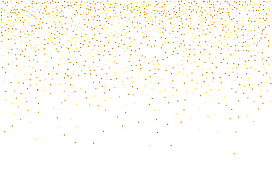 Gold Confetti Glitter Overlay