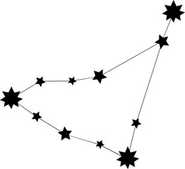 Capricorn zodiac constellation © Tartila