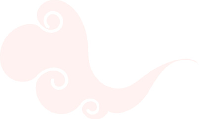 Cloud in traditional asian style