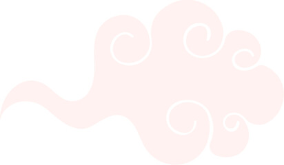Cloud in traditional asian style