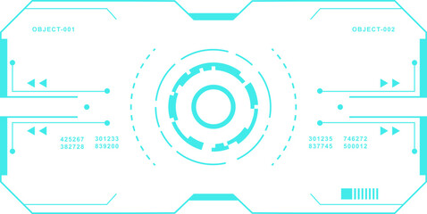 Modern Hud Futuristic Interface Overlays