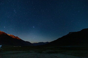 Milkyway in the mountains of Hindukush, Pakistan