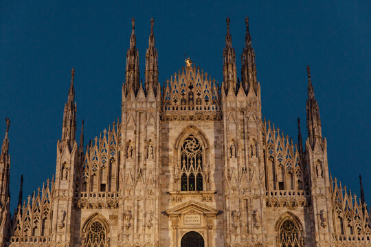 The Duomo di Milano in Italy