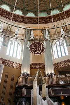 The Taksim Mosque interior