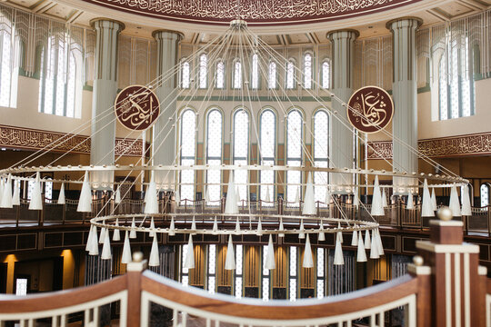 The Taksim Mosque interior