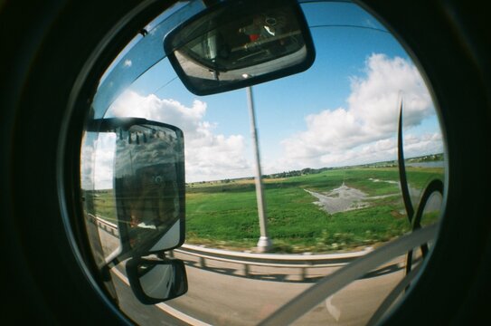 A road trip with a big track