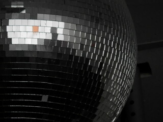 abstract disco ball
