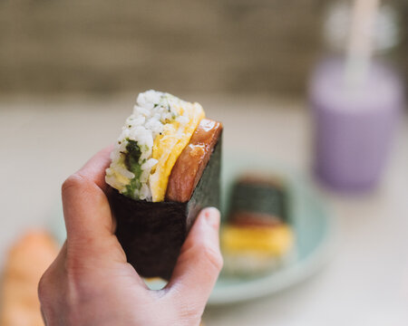 Spam And Egg Musubi