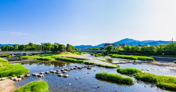 京都　鴨川デルタ
