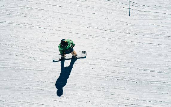 snowboarding