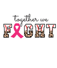 cancer half leopard, cancer fight svg, leopard baseball sport cancer svg png, wear pink svg, together we fight, Breast Cancer awareness Svg
