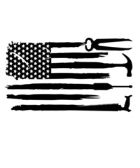 Builder Svg, Contractor Svg, Repairman Svg, Carpenter Svg, carpenter flag svg, carpenter USA flag svg, construction svg, woodworking svg
