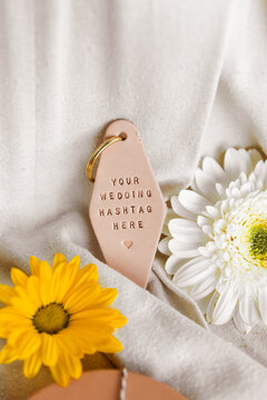 Wedding-inspired imagery. 