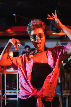 Performer in a drag show