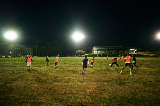 Fototapeta Outdoor soccer complex US