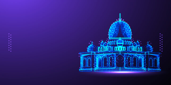 Ramadan Kareem Mosque Background