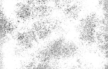 Monochrome particles abstract texture.Overlay illustration over any design to create grungy vintage effect and depth.