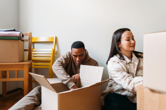 Couple Moving Out