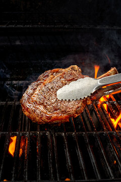 French Ribeye on the Grill