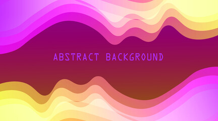 Modern colorful flow background.