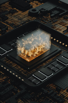Futuristic microchip