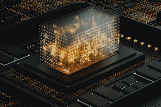 Futuristic microchip