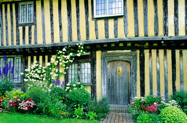 Smallhythe Place at Tenterden, near Rye in Kent, England. 16th C manor house home of actress Ellen...