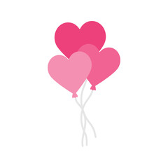 Balloons icon design template vector illustration