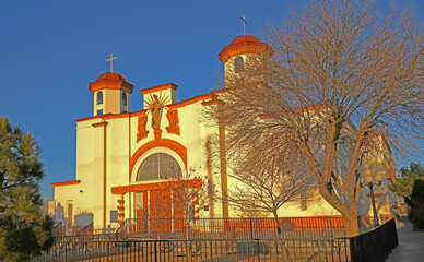 Catholic Church downtown Las Cruces New Mexico