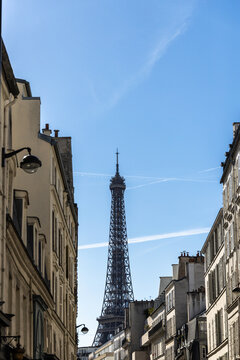 Eiffel Tower In Paris 