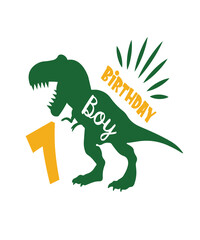 dinosaur birthday svg, dinosaur svg, birthday svg, T-Rex birthday boys and girls svg, Kids Svg, dinosaur png, cute dinosaur svg, dinosaur
