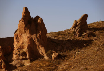 Fototapeta premium Dripping Springs Natural Area outside Las Cruces New Mexico