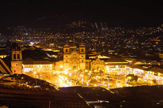 Cuzco at night