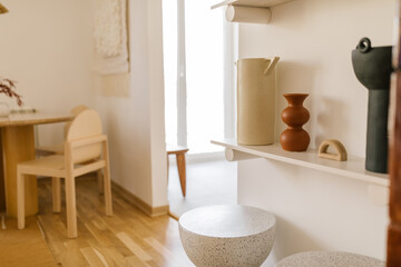 Various Wall Shelf and Home Decorations