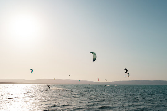 kitesurfing