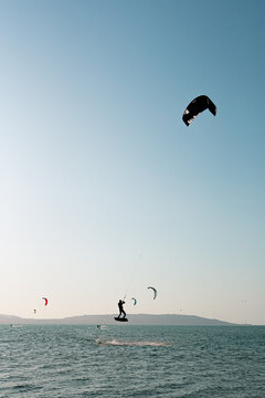 kitesurfing
