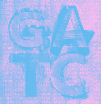 Gene Sequencing GATC Concept