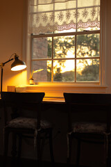interior of a hotel room