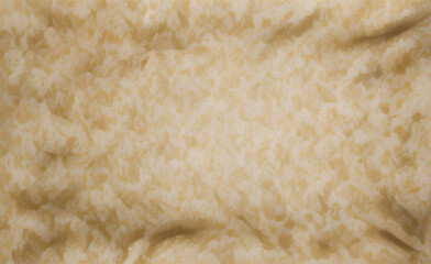 Abstract cream and white fluffy fabric texture background suitable for graphic design fill with text accessories clothing store leather