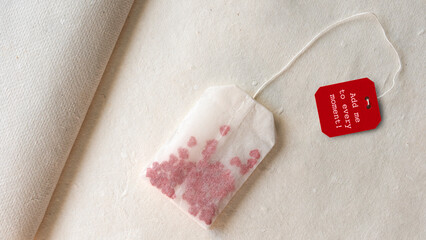 Tea filter made of love