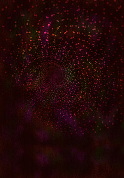 Geometric spiral backgorund
