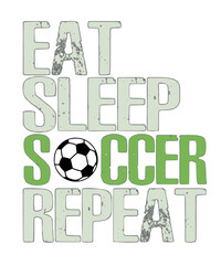 eat sleep soccer repeat svg, Soccer Svg, American fan soccer svg, soccer ball svg png, Soccer player svg, Soccer Team svg png, Soccer Life
