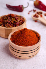 Crushed dry red pepper